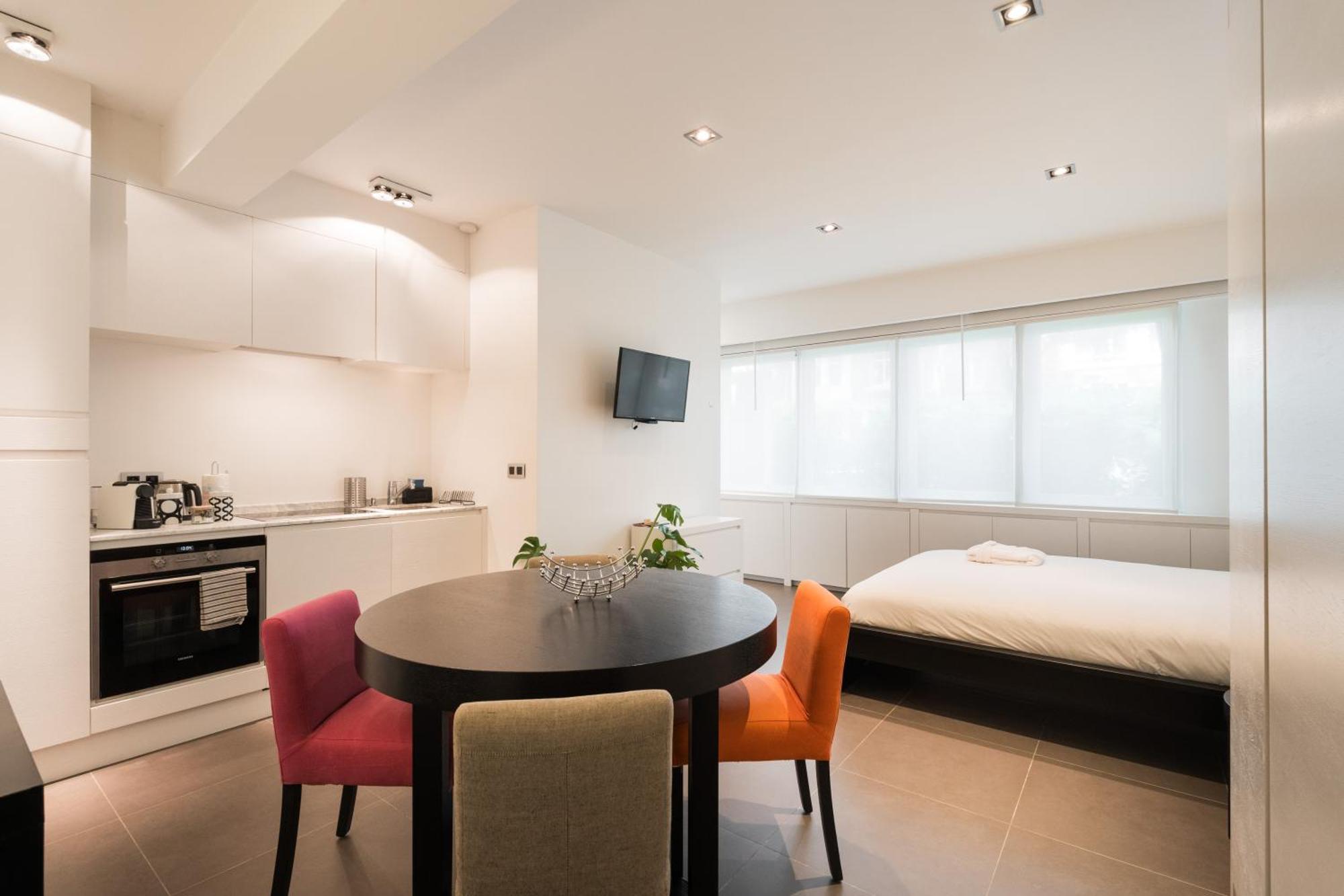 The Loft Apartment Brussel Bagian luar foto